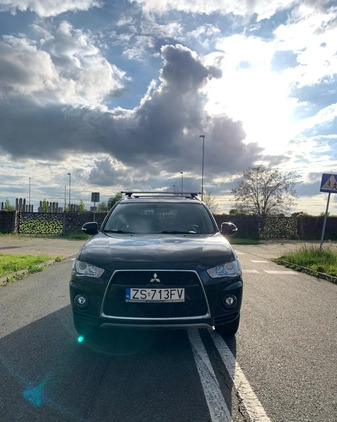 Mitsubishi Outlander cena 30000 przebieg: 208440, rok produkcji 2010 z Szczecin małe 191